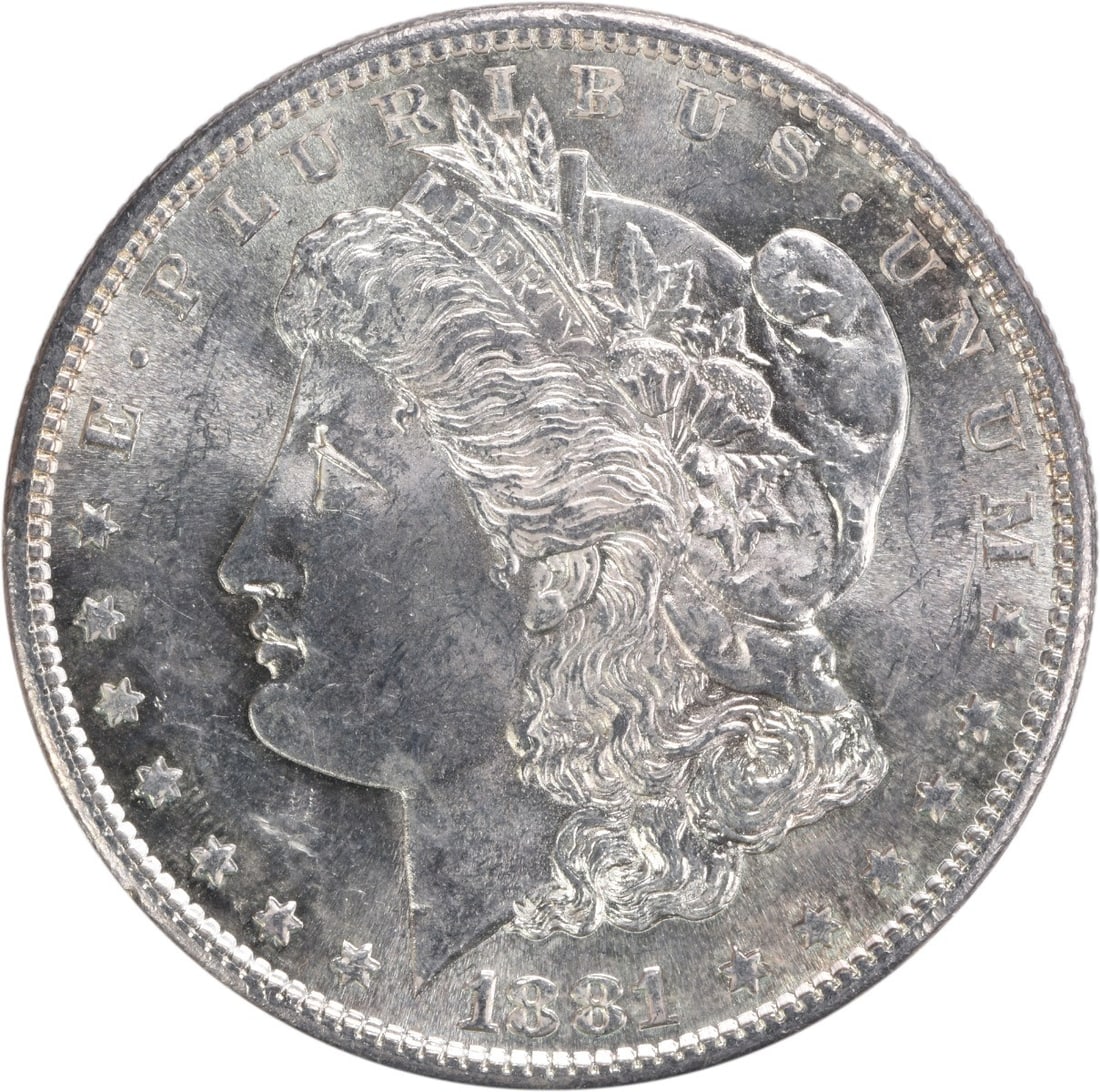 1881-S Morgan Silver Dollar Uncertified Brilliant Uncirculated (1 of 2)