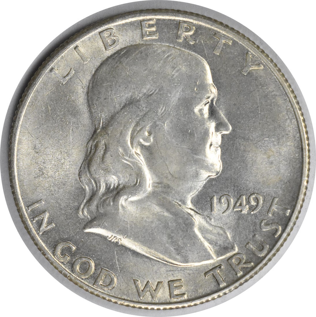 1949 San Francisco 90% Silver Franklin Half Dollar AU Uncertified (1 of 2)