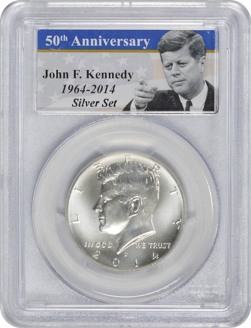2014 Kennedy Half Dollar MS69 PCGS 50th Anniversary Coin Uncirculated (1 of 2)
