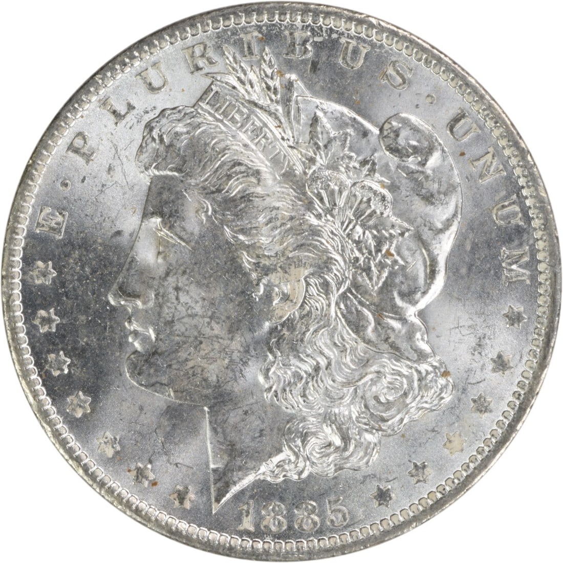 1885-O Morgan Silver Dollar Choice BU Uncertified Silver Coin (1 of 2)