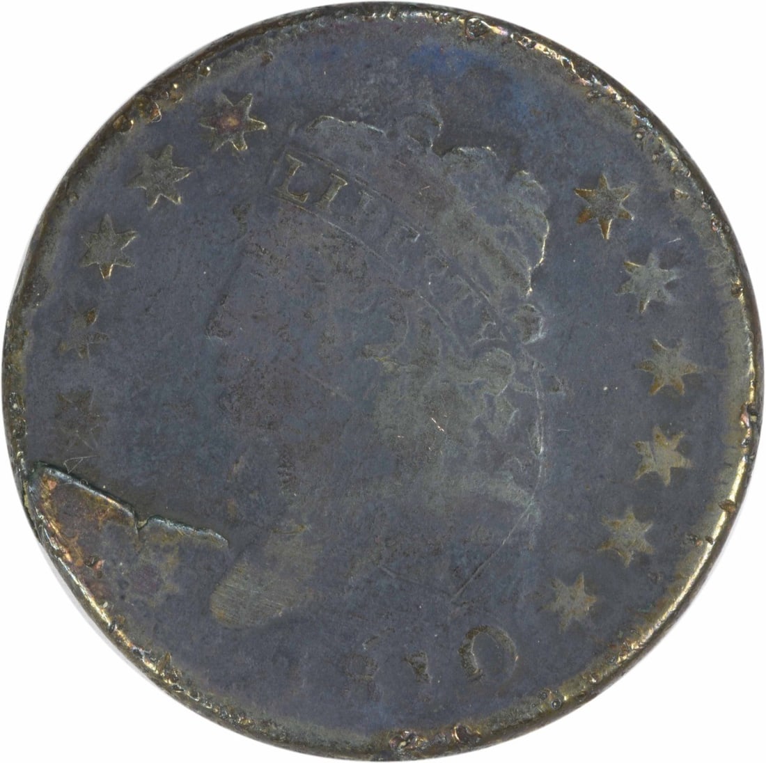 1810 Classic Head Large Cent Copper Coin G Grade Uncertified (1 of 2)