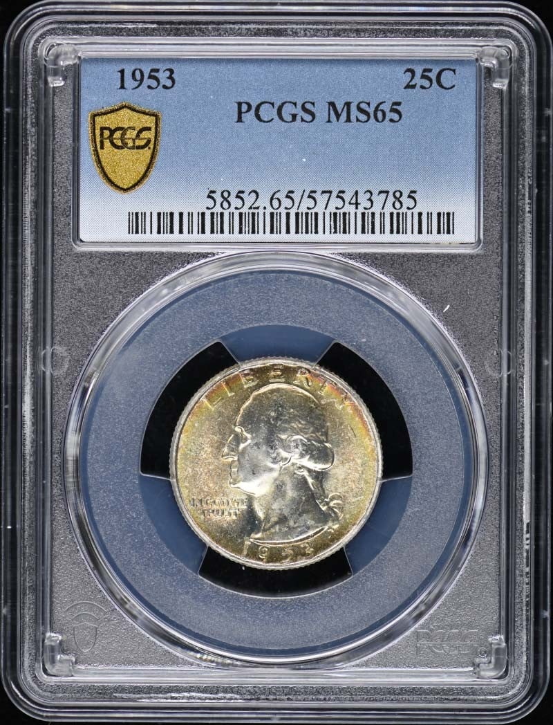 1953 Washington Quarter PCGS MS65 Uncirculated Philadelphia Mint (1 of 2)