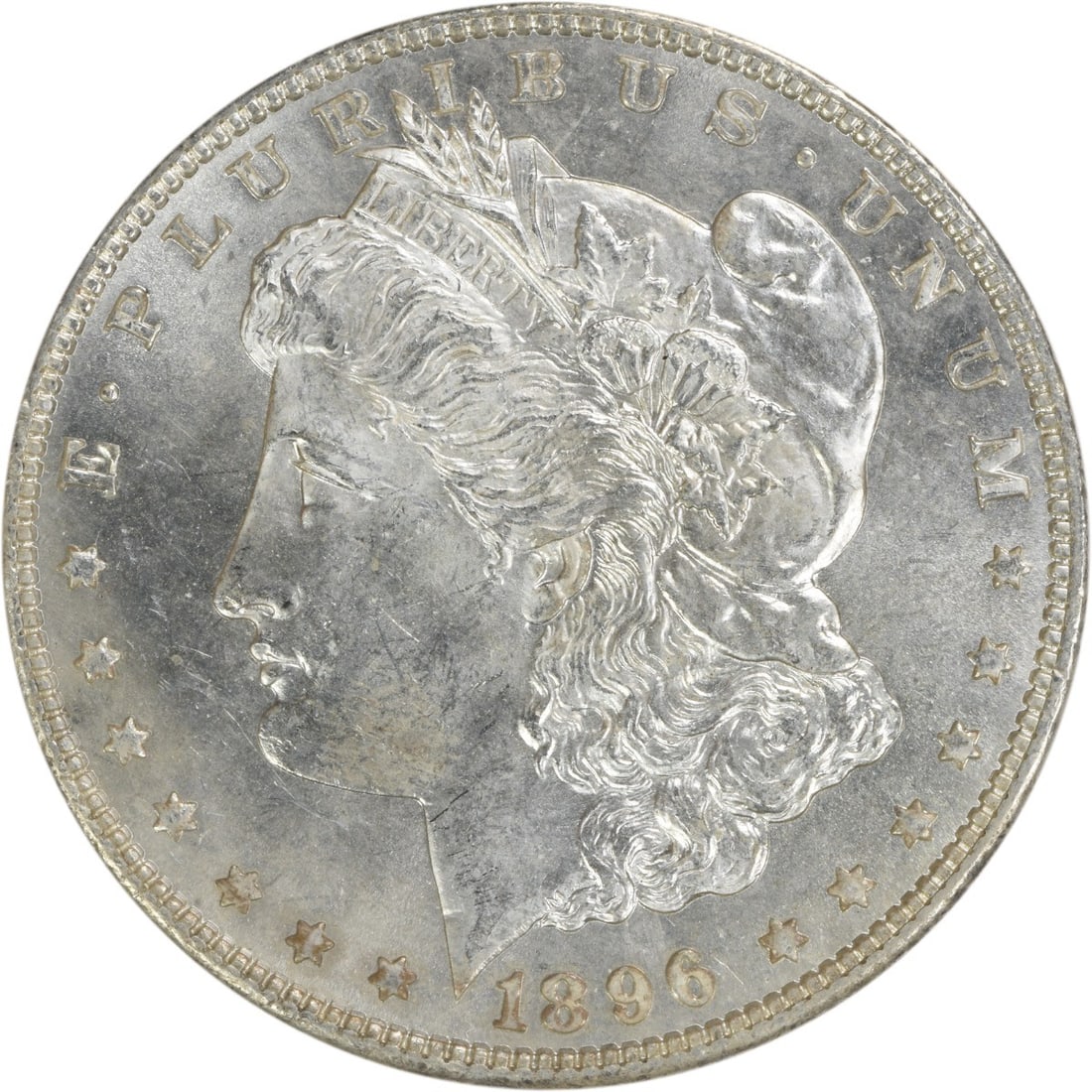 1896 Morgan Silver Dollar BU Uncertified Silver Coin (1 of 2)
