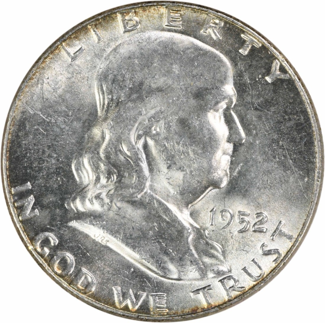 1952 Franklin Silver 50 Cent Uncirculated Coin Uncertified (1 of 2)