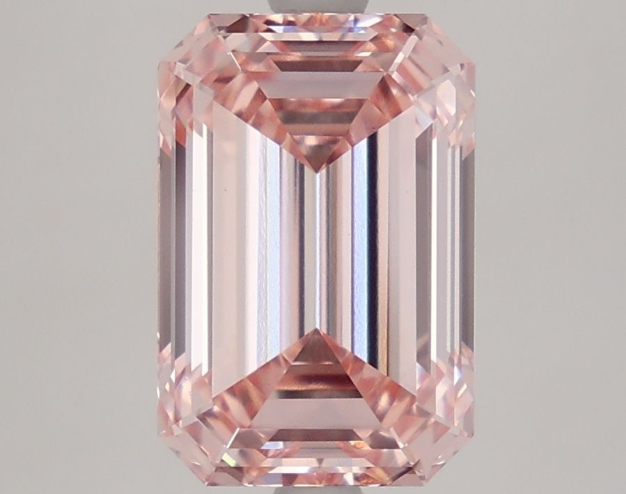 Loose Diamond - EMERALD 3.74ct Fancy Intense Pink VVS2 (1 of 1)