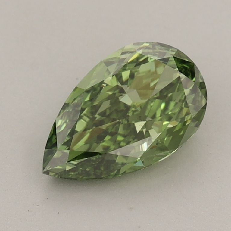 Loose Diamond - PEAR 1.17ct Fancy Vivid Green VVS2 (1 of 1)