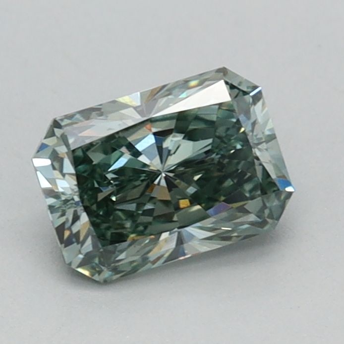 Loose Diamond - RADIANT 0.62ct Fancy Vivid Green VS1 (1 of 1)