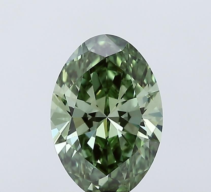Loose Diamond - OVAL 1.59ct Fancy Vivid Green VVS2 (1 of 1)