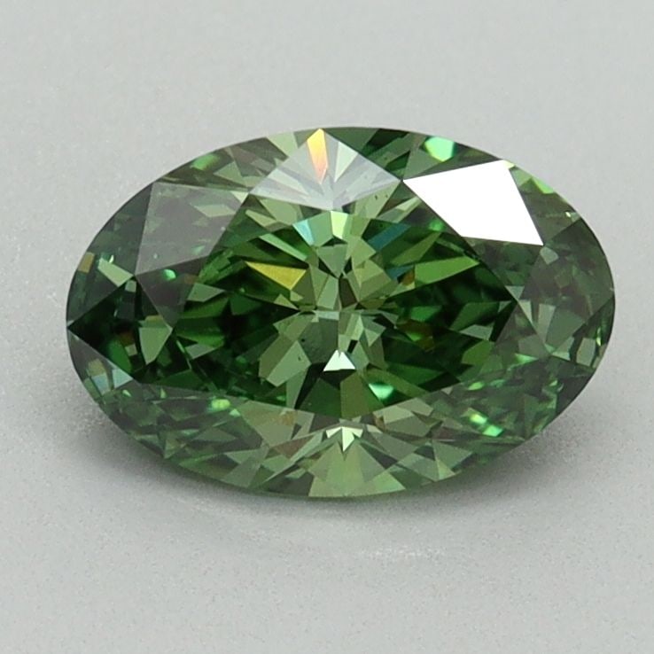 Loose Diamond - OVAL 1.01ct Fancy Vivid Green VS2 (1 of 1)
