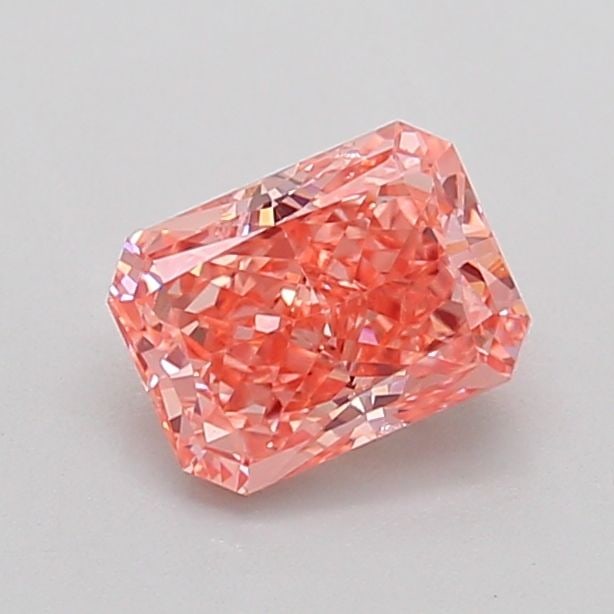 Loose Diamond - RADIANT 0.93ct Fancy Vivid Pink SI1: Loose Diamond - RADIANT 0.93ct Fancy Vivid Pink SI1 Source: This is a real non-mined Diamond that has been grown in a lab Shape: RADIANT Carats: 0.93 Color: Fancy Vivid Pink Certification: IGI