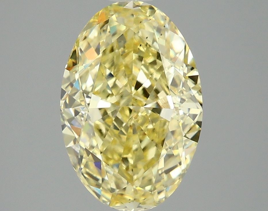 Loose Diamond - OVAL 3.01ct Fancy Intense Yellow VS2: Loose Diamond - OVAL 3.01ct Fancy Intense Yellow VS2 Source: This is a real non-mined Diamond that has been grown in a lab Shape: OVAL Carats: 3.01 Color: Fancy Intense Yellow Certification: IGI