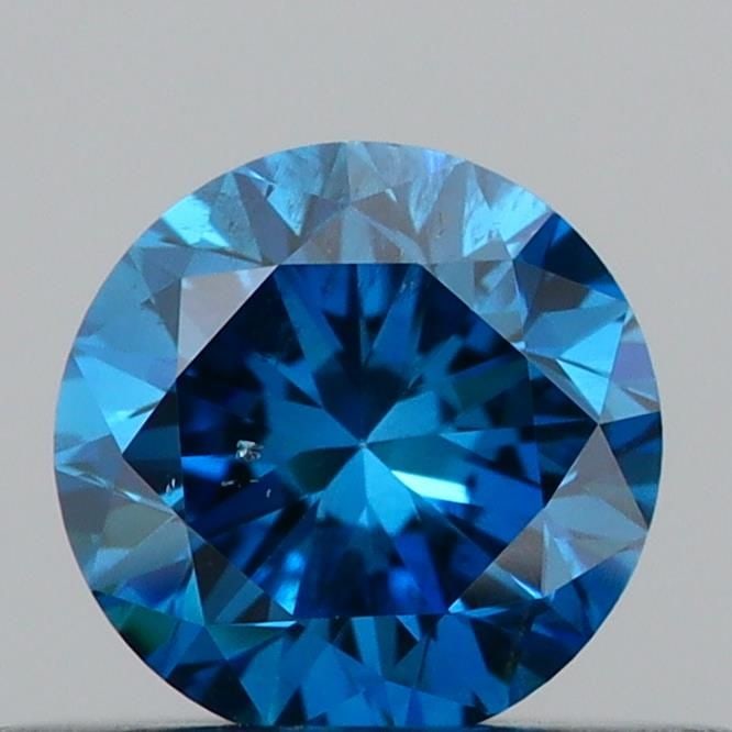 Loose Diamond - ROUND 0.36ct Fancy Vivid Blue SI2: Loose Diamond - ROUND 0.36ct Fancy Vivid Blue SI2 Source: This is a real non-mined Diamond that has been grown in a lab Shape: ROUND Carats: 0.36 Color: Fancy Vivid Blue Certification: IGI Video: