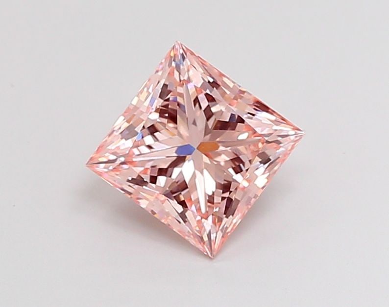 Loose Diamond - PRINCESS 2.04ct Fancy Intense Pink VS1: Loose Diamond - PRINCESS 2.04ct Fancy Intense Pink VS1 Source: This is a real non-mined Diamond that has been grown in a lab Shape: PRINCESS Carats: 2.04 Color: Fancy Intense Pink Certification: IGI