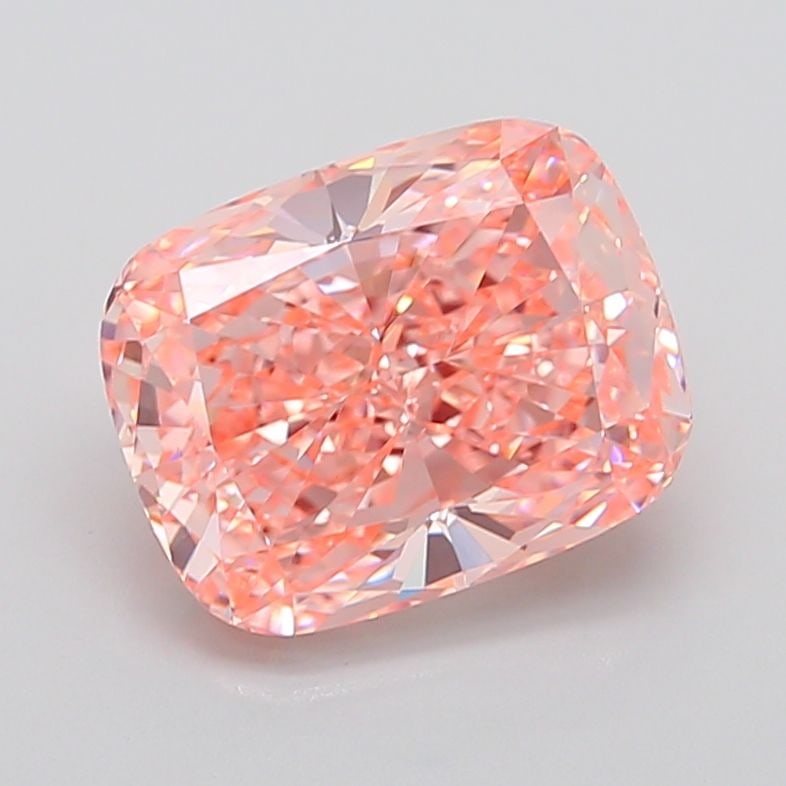 Loose Diamond - CUSHION MODIFIED 6.27ct Fancy Vivid Pink VVS2: Loose Diamond - CUSHION MODIFIED 6.27ct Fancy Vivid Pink VVS2 Source: This is a real non-mined Diamond that has been grown in a lab Shape: CUSHION MODIFIED Carats: 6.27 Color: Fancy Vivid Pink Certifi