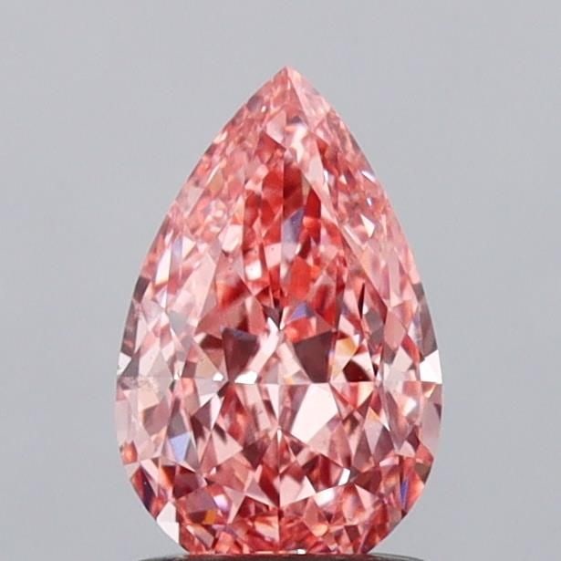 Loose Diamond - PEAR 1.1ct Fancy Intense Pink VS2: Loose Diamond - PEAR 1.1ct Fancy Intense Pink VS2 Source: This is a real non-mined Diamond that has been grown in a lab Shape: PEAR Carats: 1.1 Color: Fancy Intense Pink Certification: IGI Video: