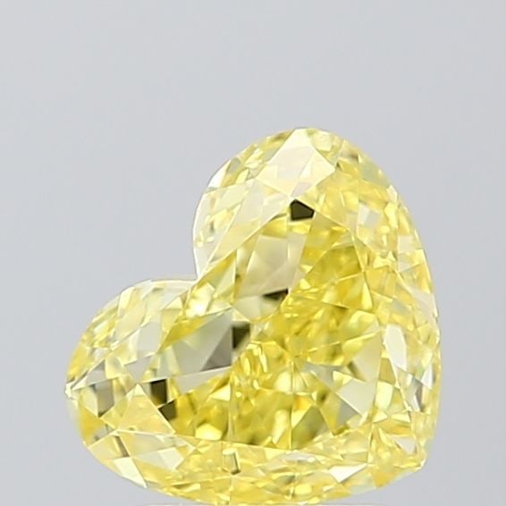 Loose Diamond - HEART 1.62ct Fancy Intense Yellow VVS2: Loose Diamond - HEART 1.62ct Fancy Intense Yellow VVS2 Source: This is a real non-mined Diamond that has been grown in a lab Shape: HEART Carats: 1.62 Color: Fancy Intense Yellow Certification: IGI