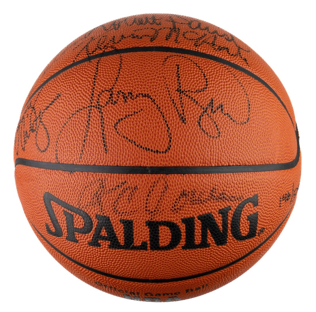 1985-86 Boston Celtics Signed NBA Basketball Limited Edition 196/500 UDA (1 of 5)