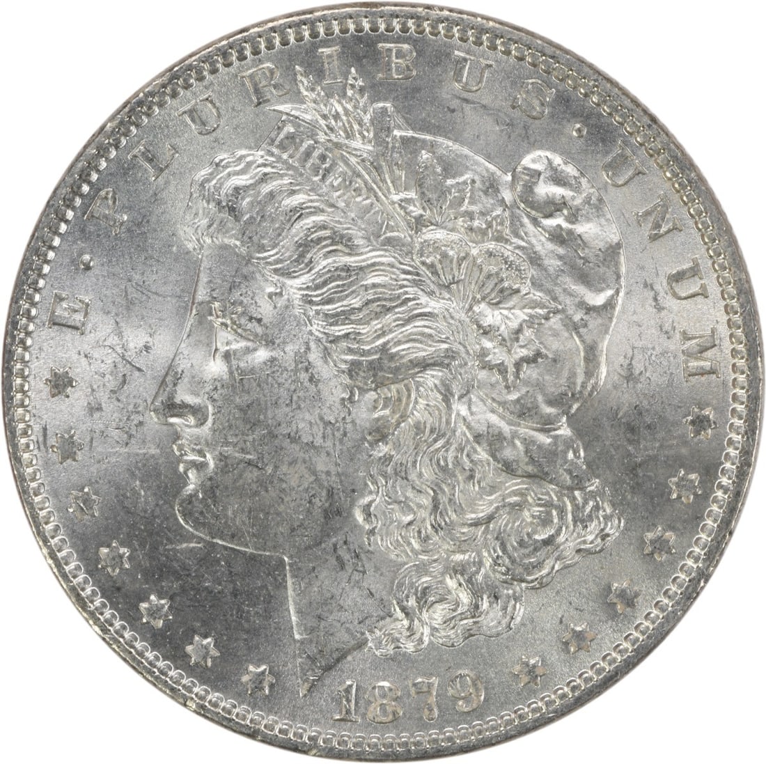 1879 Morgan Silver Dollar BU Uncertified Silver Coin (1 of 2)