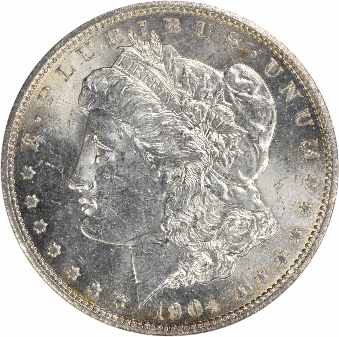 1904-O Morgan Silver Dollar BU Uncertified Silver Coin (1 of 2)