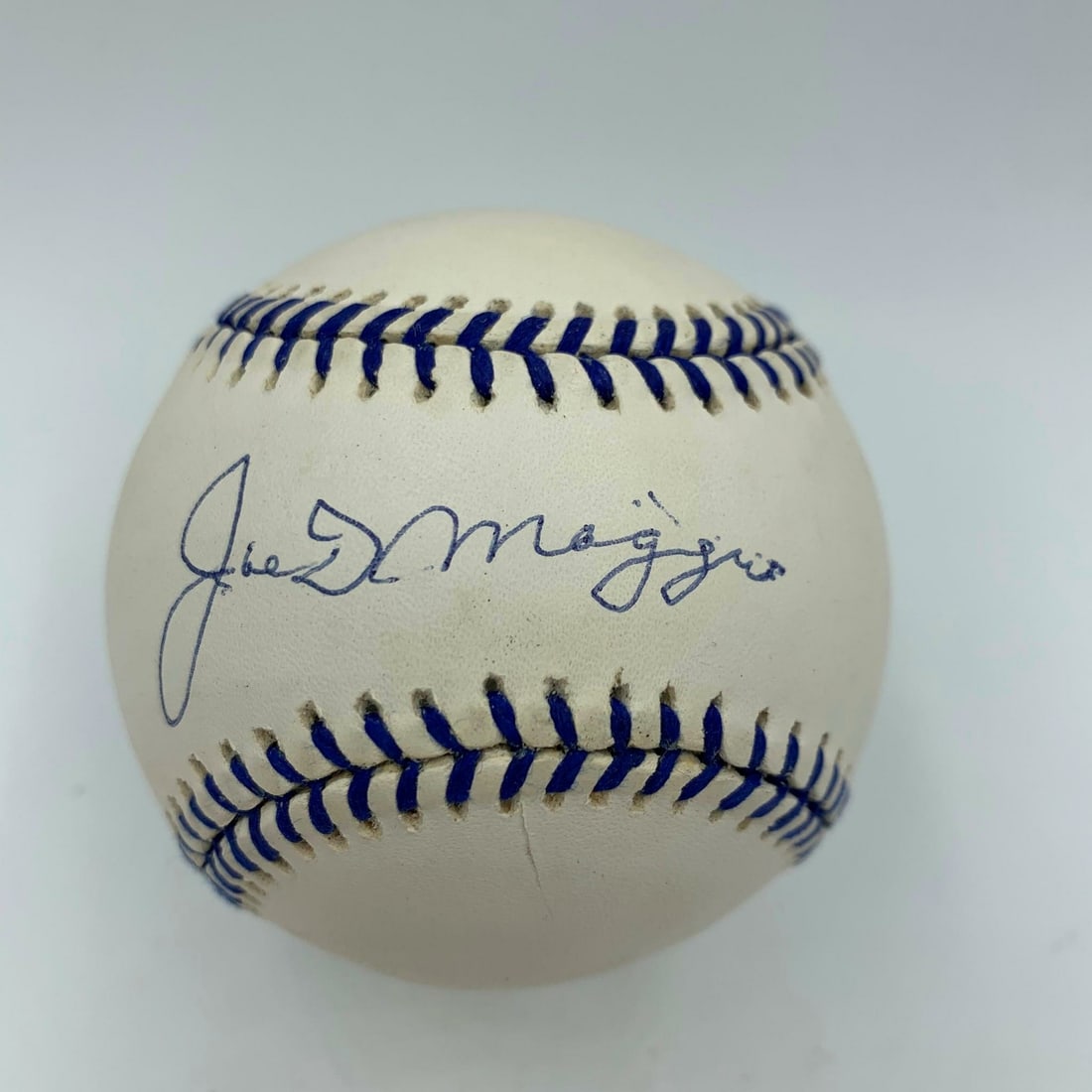 Ultra-Rare Joe DiMaggio Signed Deathbed Baseball JSA COA (1 of 7)