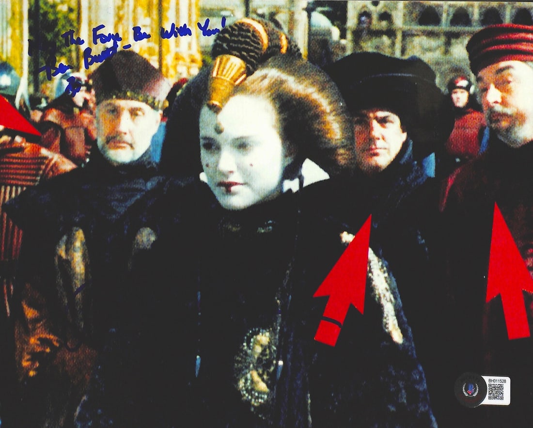 Star Wars The Phantom Menace Signed 8x10 Photo by Rick McCallum & Ben Burtt BECKETT: Star Wars The Phantom Menace Signed 8x10 Photo by Rick McCallum & Ben Burtt BECKETT This is an original autographed 8x10 photograph from the iconic film Star Wars: The Phantom Menace, featuring the si