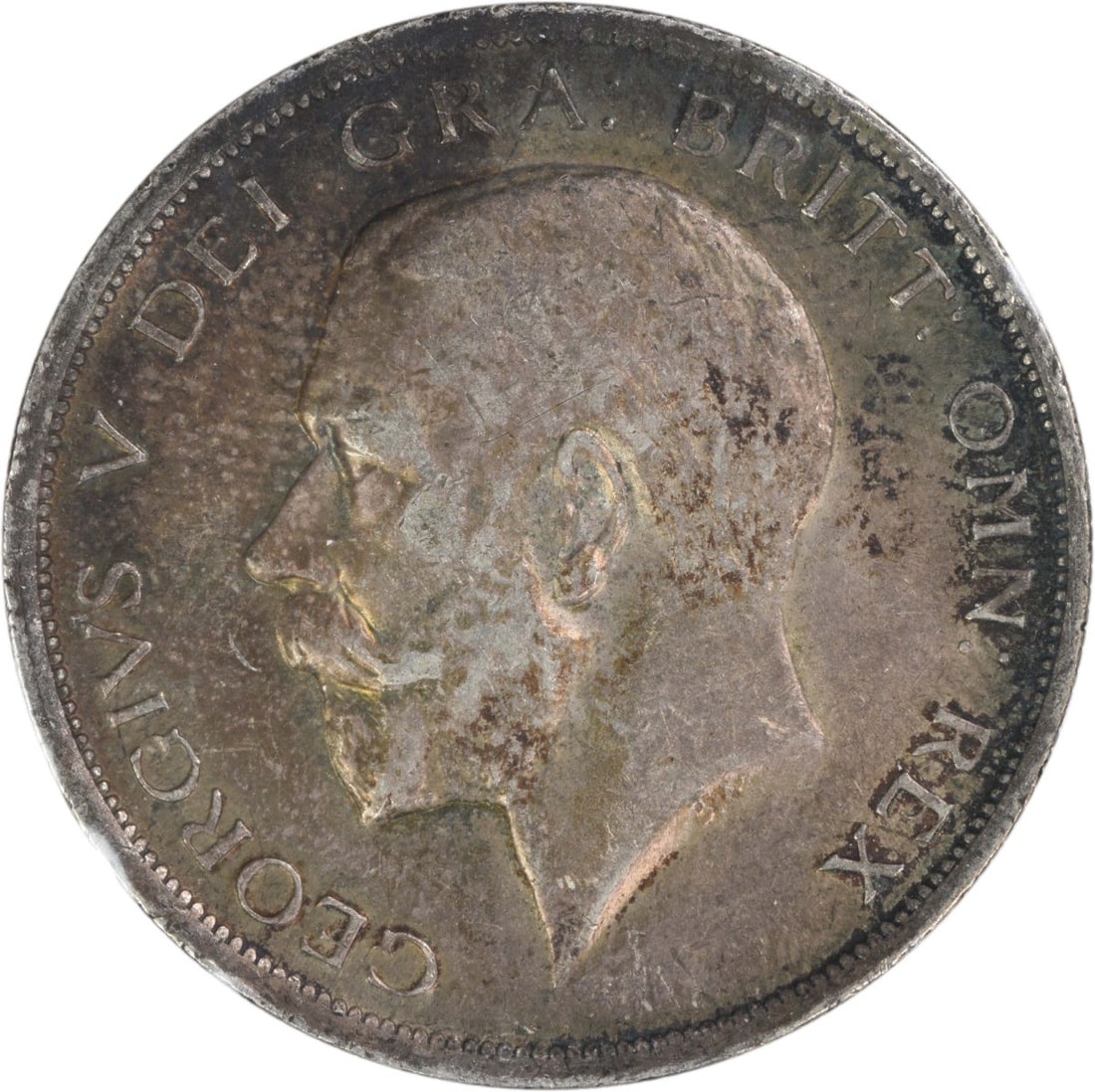 1918 Silver Half Crown KM 818.1 Great Britain EF Uncertified Coin (1 of 2)