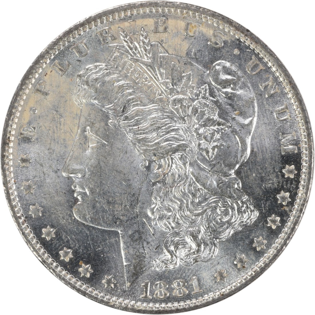 1881-O Morgan Silver Dollar BU Uncertified Silver Coin (1 of 2)