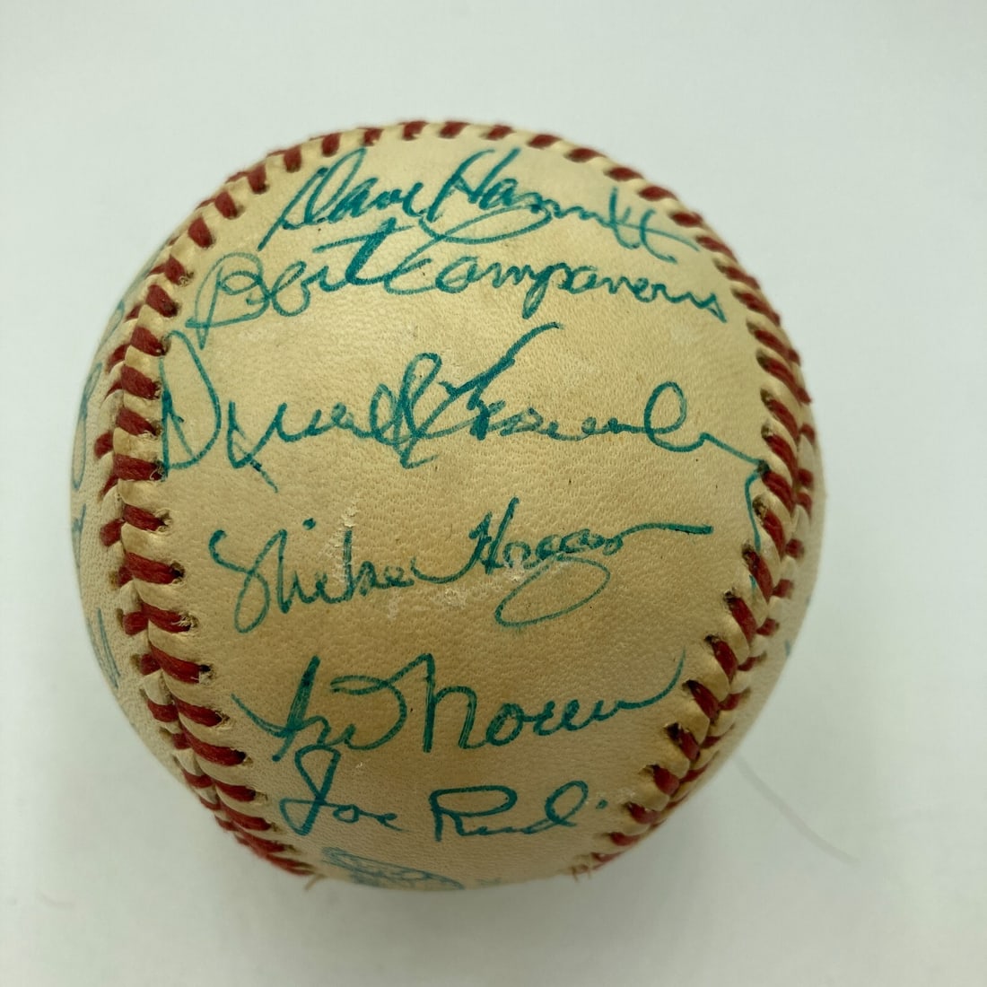 1972 Oakland Athletics Team Signed Baseball with JSA COA: 1972 Oakland Athletics Team Signed Baseball with JSA COA This remarkable baseball commemorates the 1972 World Series Champions, the Oakland Athletics. It features the signatures of twenty-five team me