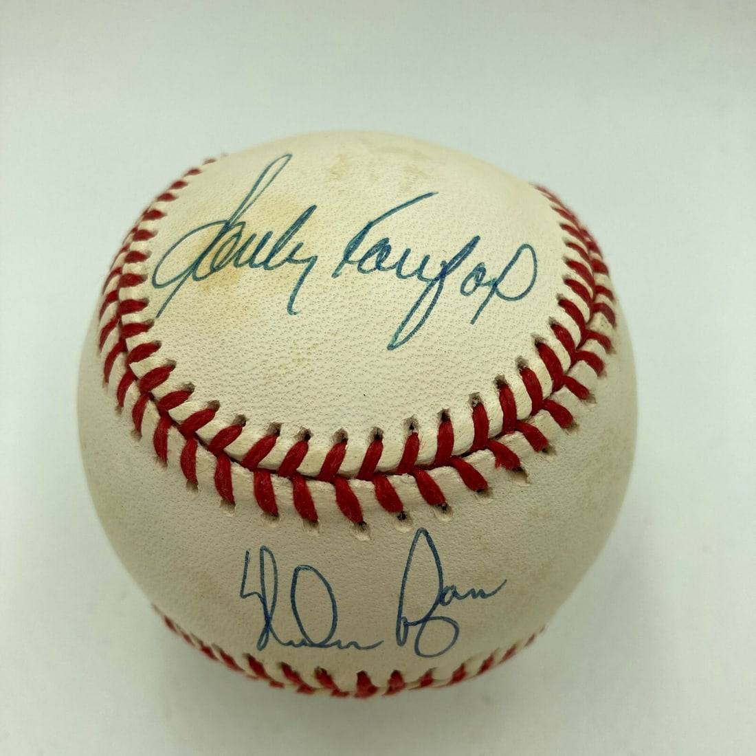 Sandy Koufax Nolan Ryan Bob Feller Signed Baseball PSA/DNA GEM MINT 10 JSA Authenticated (1 of 6)