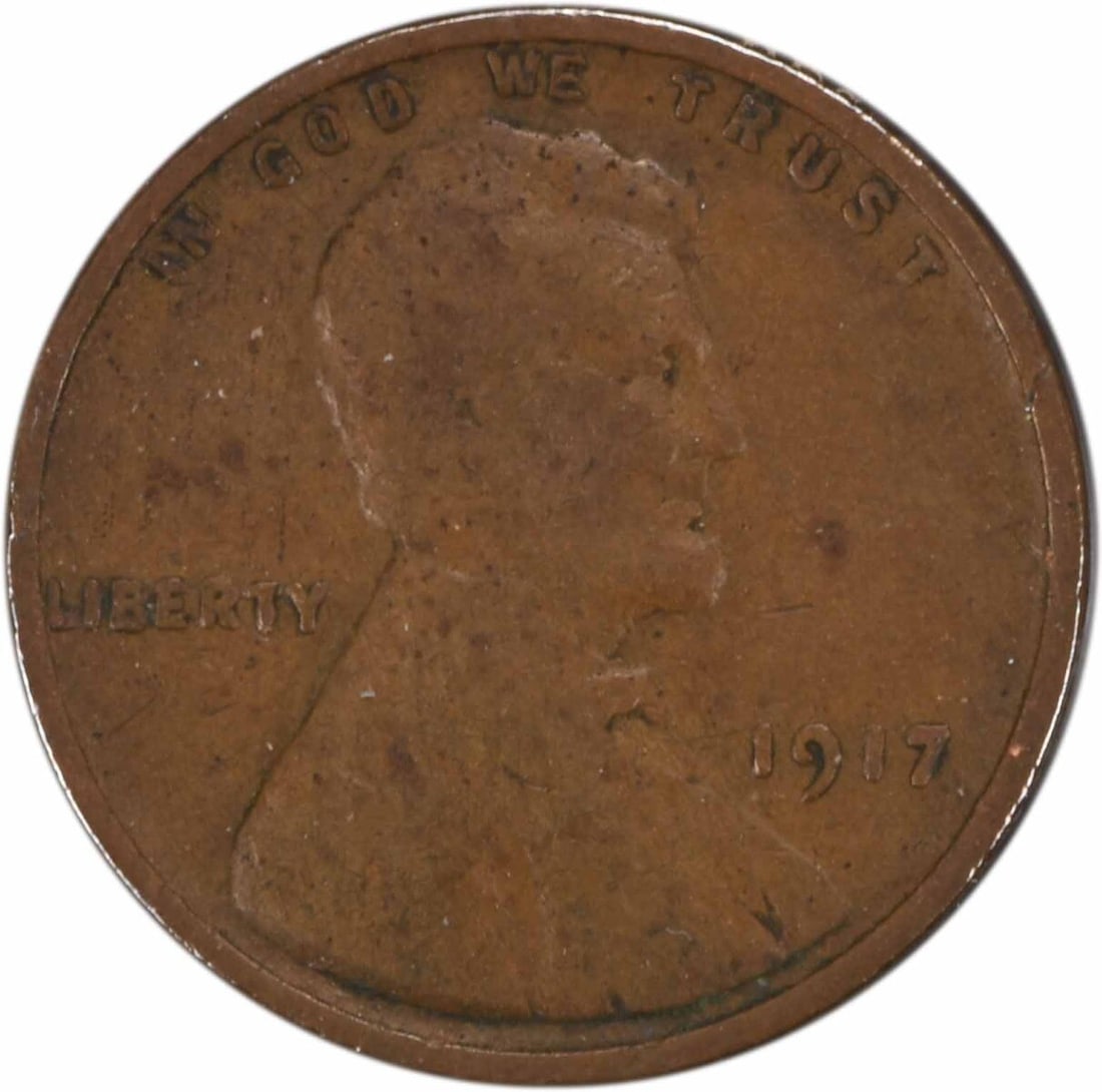 1917 Lincoln Cent DDO FS-101 Copper Small Cent (1 of 2)