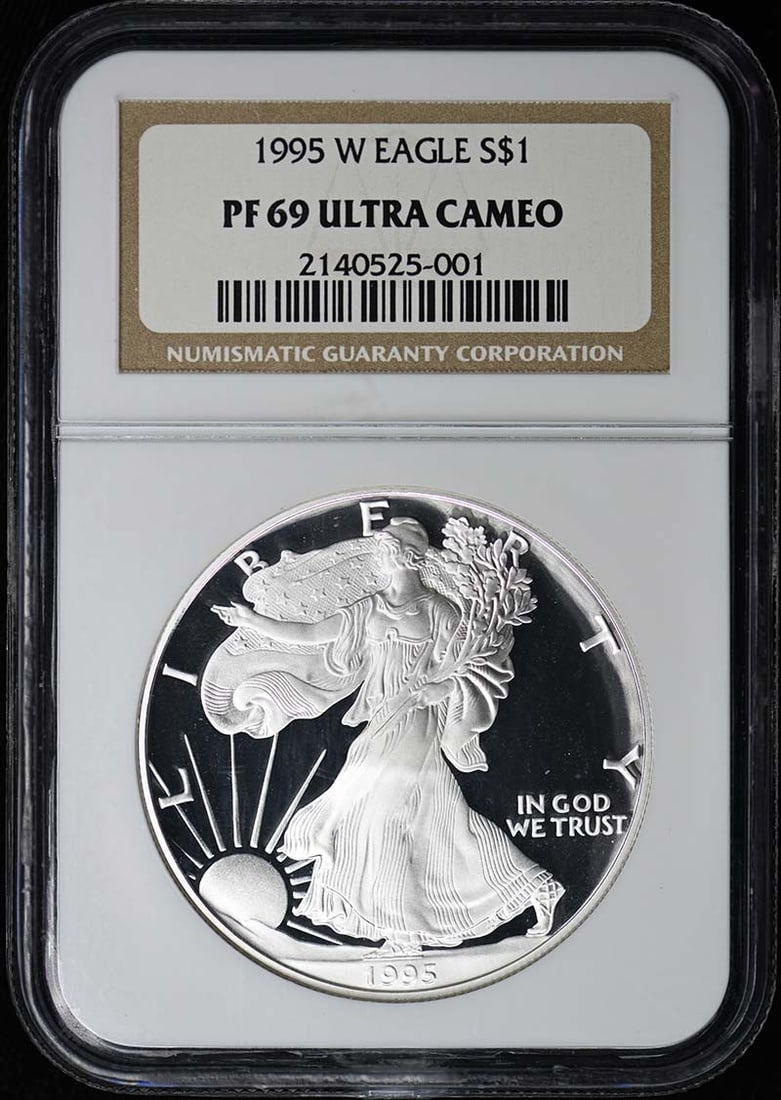 1995 Proof American Silver Dollar NGC PR69 Philadelphia Mint (1 of 2)
