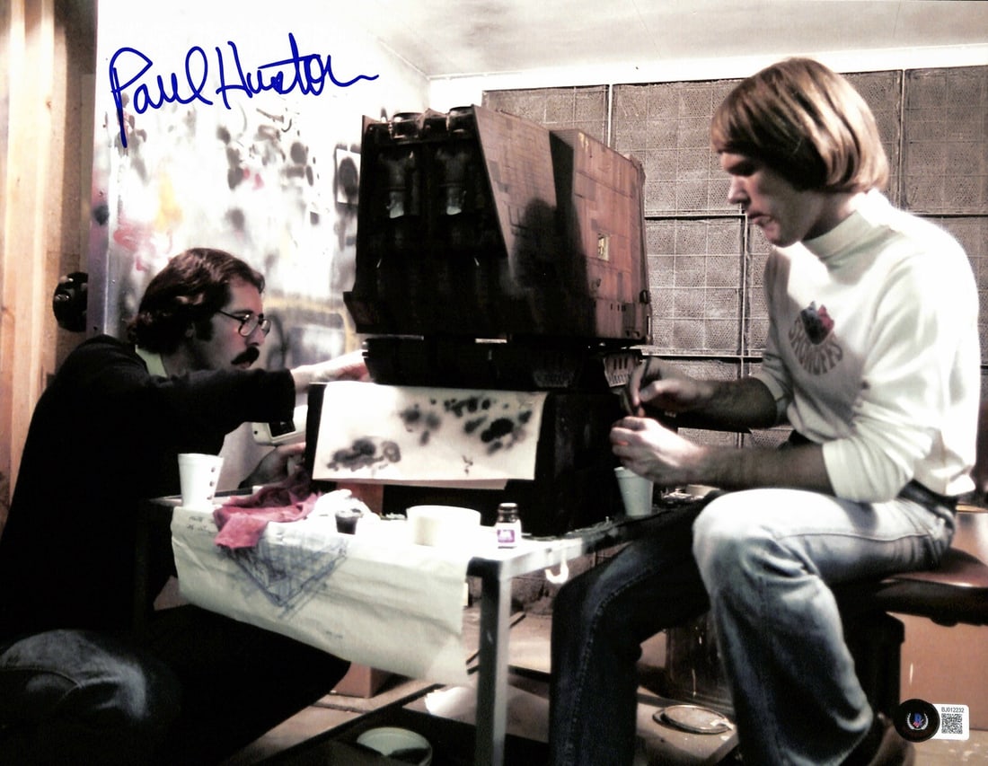 Signed 11x14 Star Wars Sandcrawler Photo Paul Huston Beckett Authenticated: Signed 11x14 Star Wars Sandcrawler Photo Paul Huston Beckett Authenticated This 11x14 color photograph features the Sandcrawler from Star Wars and is hand-signed in blue permanent marker by ILM visual