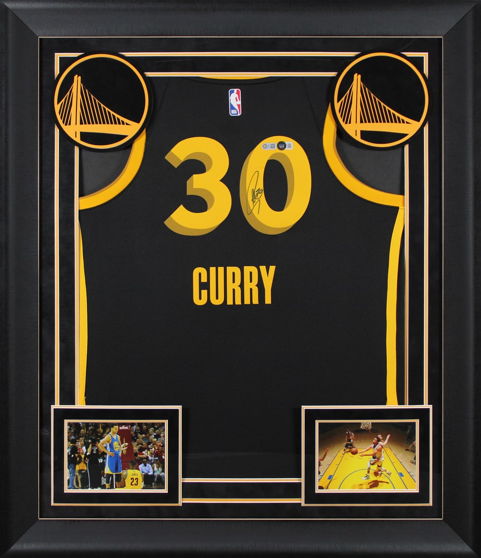 Stephen Curry Signed Black Nike 2023 City Edition Framed Jersey BAS: Stephen Curry Signed Black Nike 2023 City Edition Framed Jersey BAS This autographed Black Nike 2023 City Edition Swingman Framed Jersey has been personally signed by Stephen Curry of the Golden State