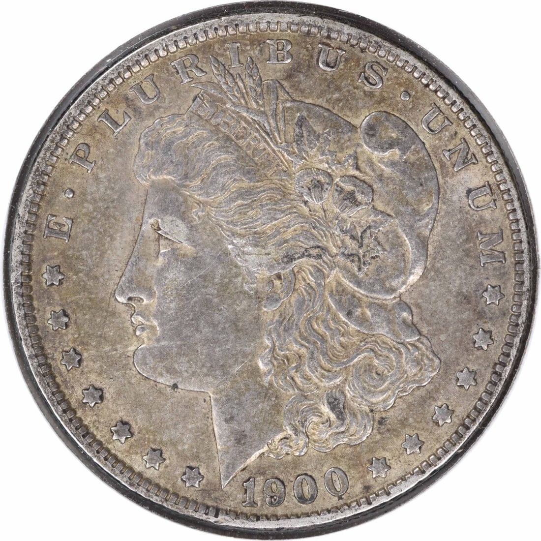 1900-O Morgan Silver Dollar 90% Silver George T. Morgan Design: 1900-O Morgan Silver Dollar 90% Silver George T. Morgan Design This 1900-O/CC Morgan Silver Dollar showcases a rich history and craftsmanship. With its striking design by George T. Morgan, this coin f