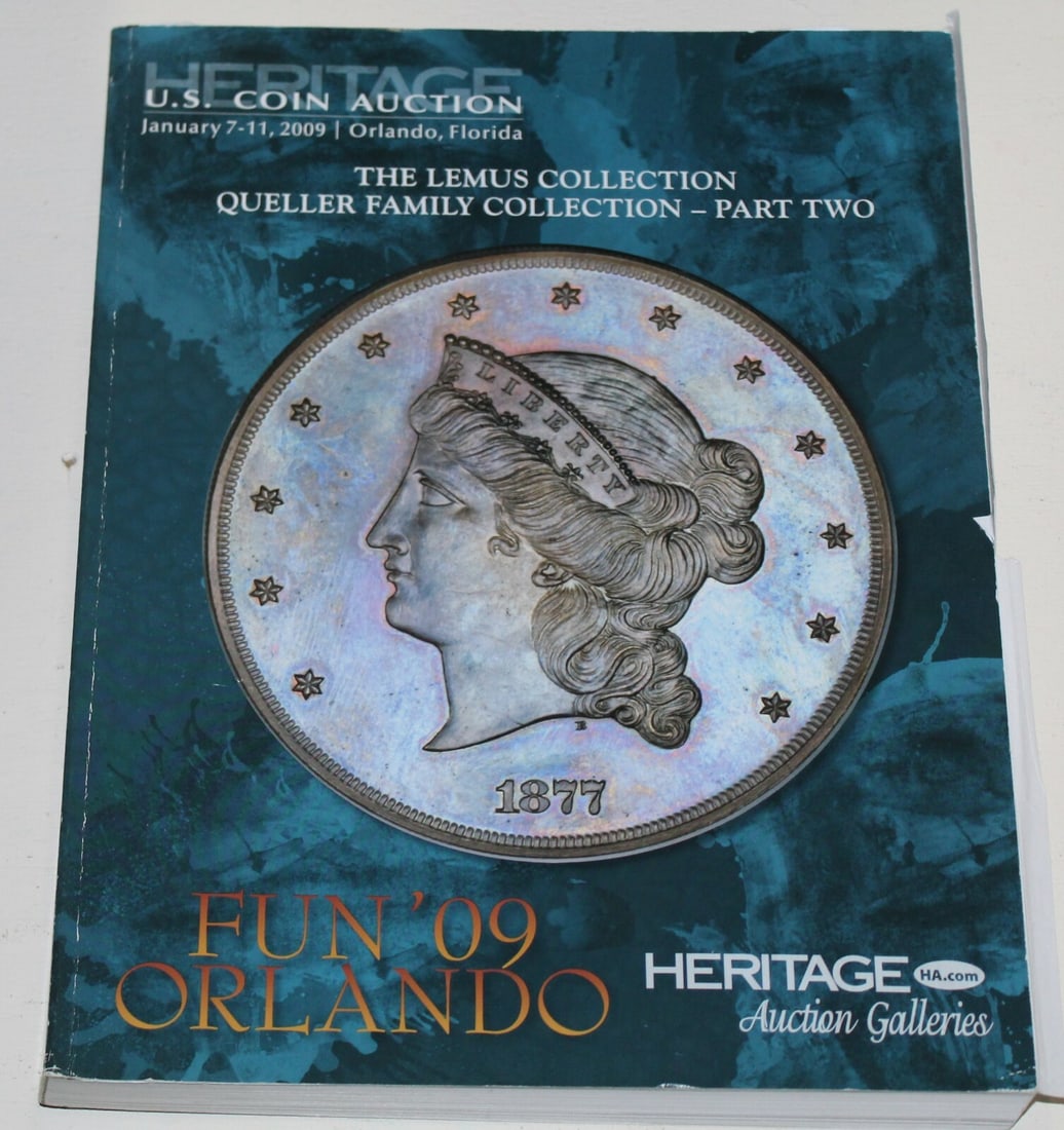 Auction Catalog for FUN Lemus Queller Part 2 Coin Event January 2009: Auction Catalog for FUN Lemus Queller Part 2 Coin Event January 2009 This is a pre-owned Heritage U.S. Coin Auction Catalog from the United States, featuring auctions held on February 4, 5, and 7, 201