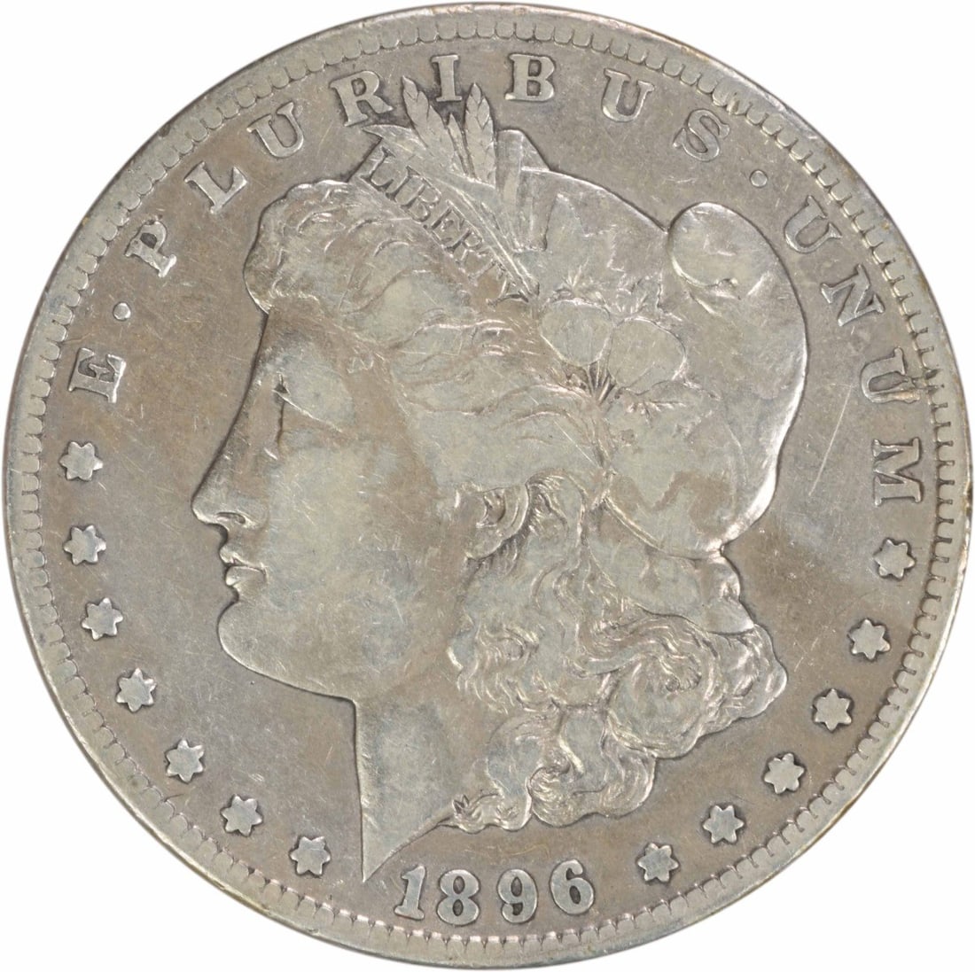 1896-S Morgan Silver Dollar 90% Silver Uncertified Coin (1 of 2)