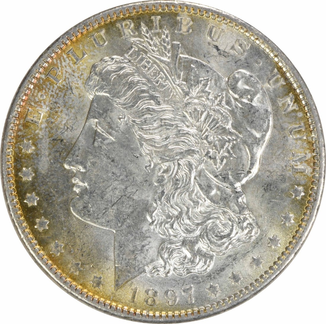 1898 Morgan Silver Dollar Choice Brilliant Uncirculated Silver Coin (1 of 2)