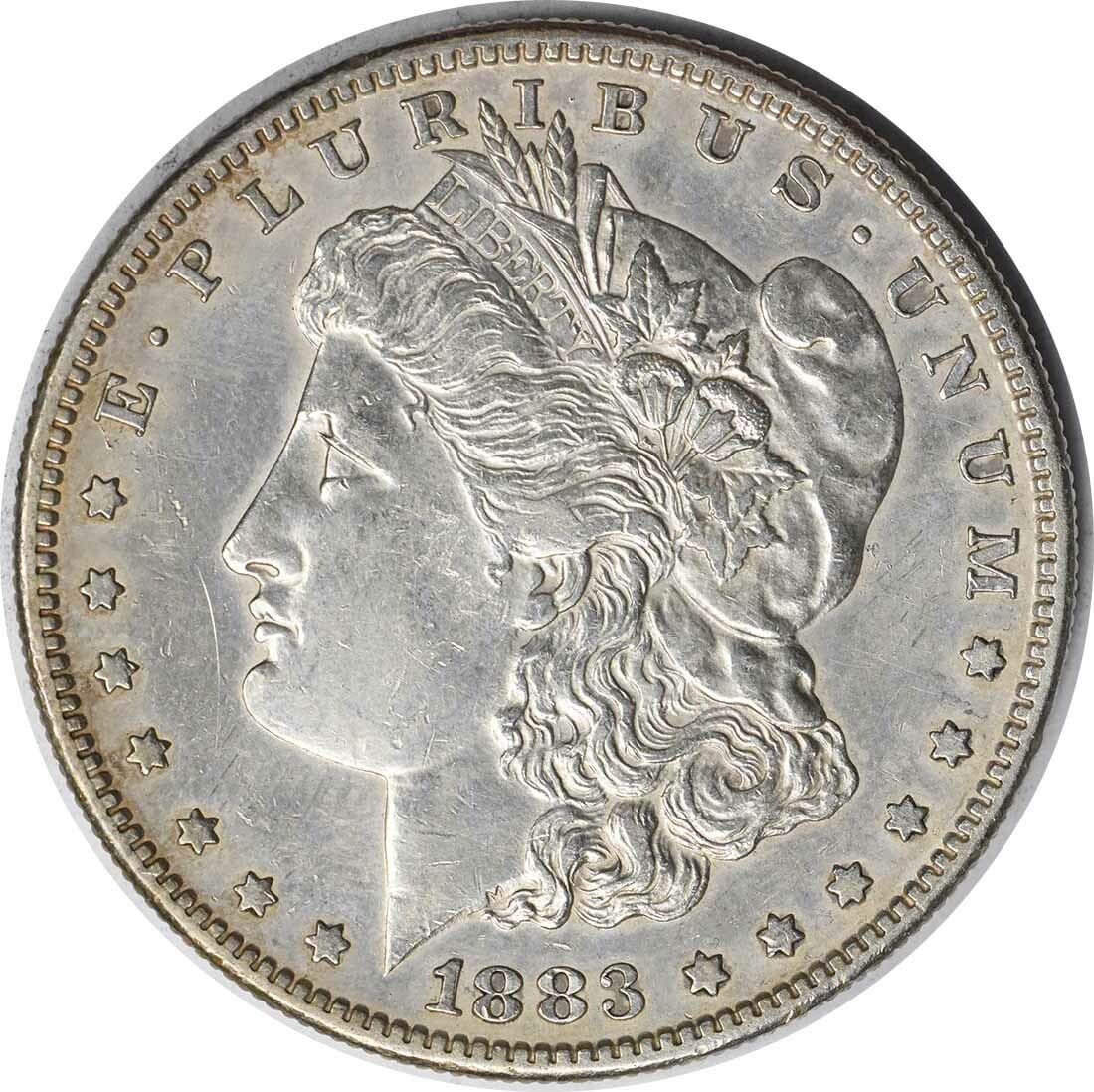1883-S Morgan Silver Dollar Uncertified AU by George T Morgan (1 of 2)