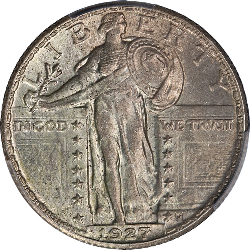 1927-P Standing Liberty Quarter PCGS MS64 FH Silver Coin (1 of 4)