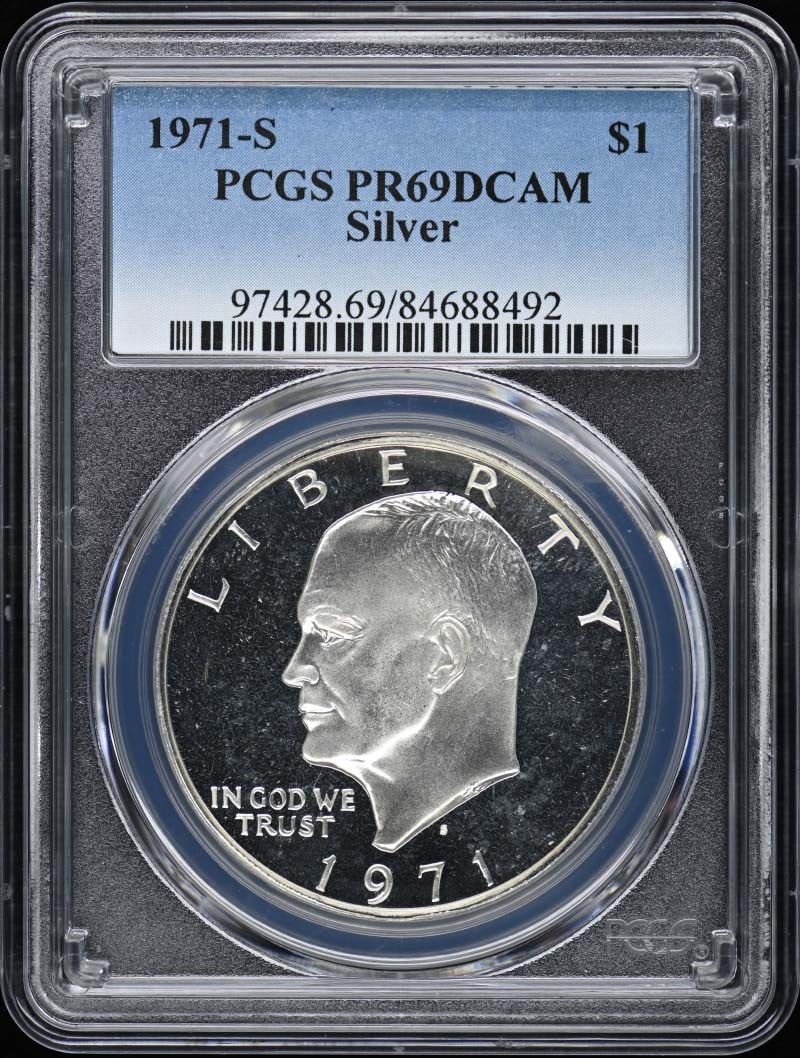 1976-S Silver Ike Dollar Bicentennial Reverse PCGS MS67 (1 of 2)