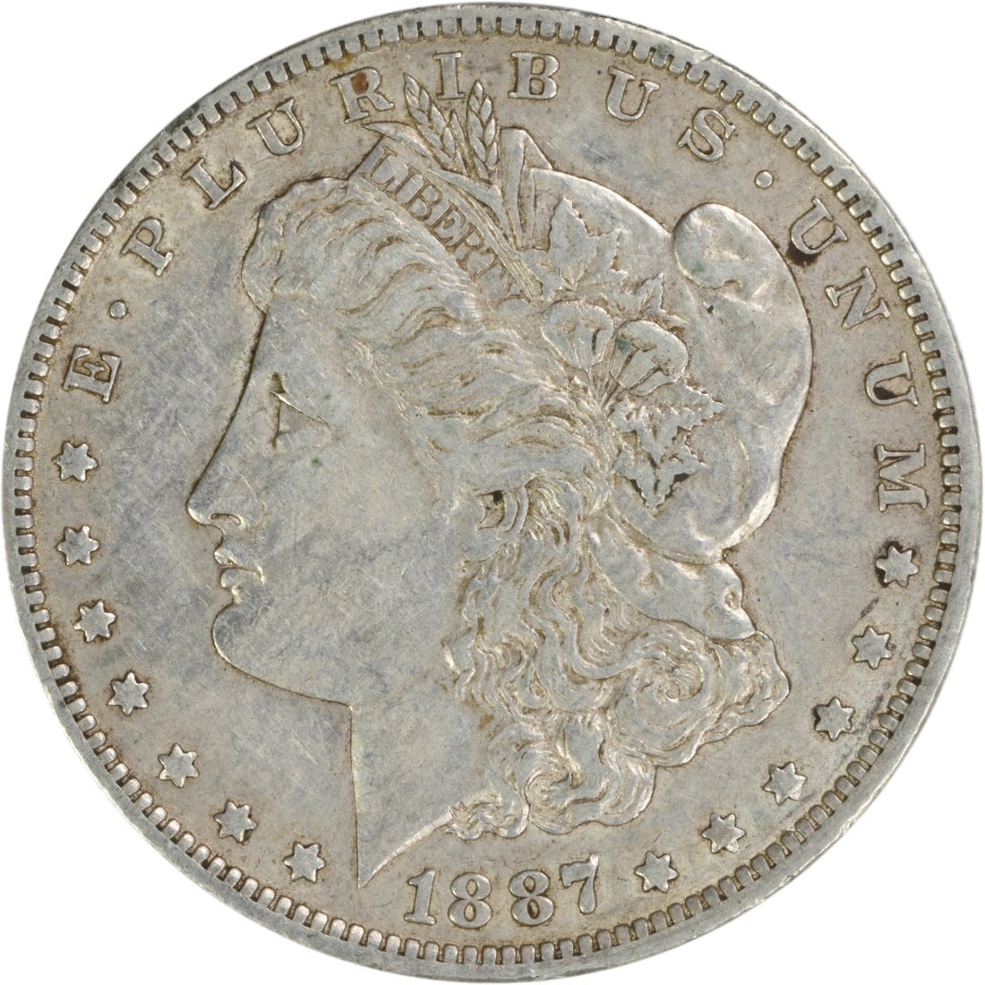 1887-O Morgan Silver Dollar EF Uncertified George T Morgan Coin (1 of 2)