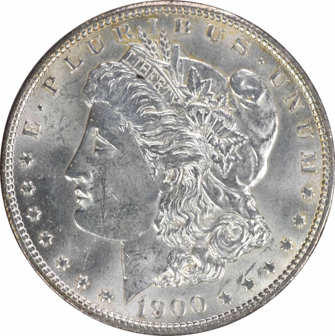 1900 Morgan Silver Dollar Choice BU Uncertified Silver Coin (1 of 2)