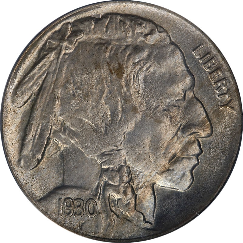 1930-P Buffalo Nickel ANACS MS64 Uncirculated Strong Strike (1 of 4)