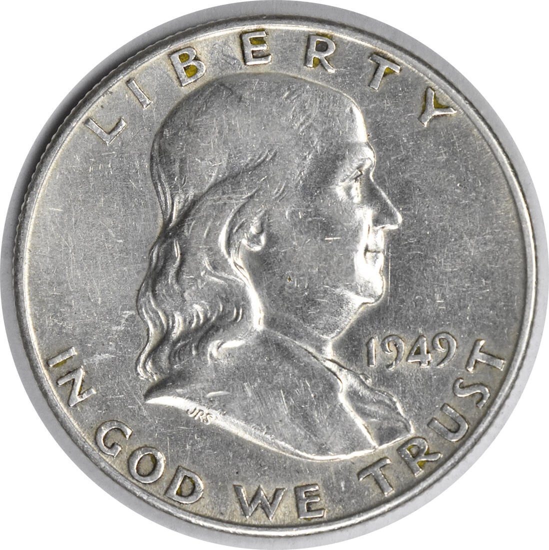 San Francisco 1949 Silver Franklin Half Dollar AU Grade Uncertified (1 of 2)