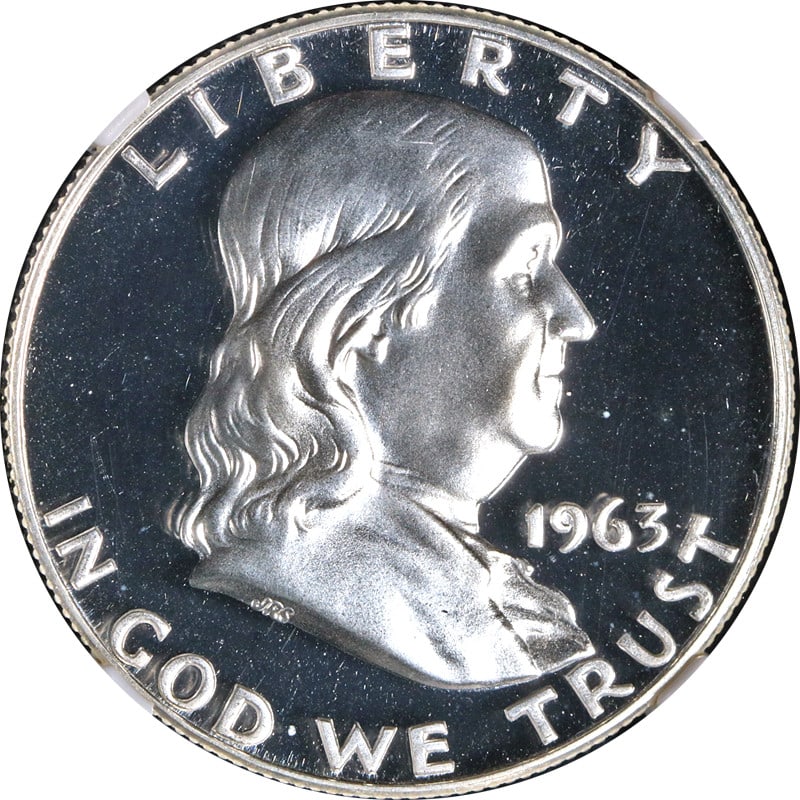 1963-P Franklin Half Dollar Proof NGC PF67* Superb Eye Appeal (1 of 4)