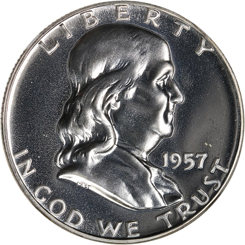 1957 Franklin Half Dollar Proof NGC PF69 Silver Coin Gem Quality (1 of 4)