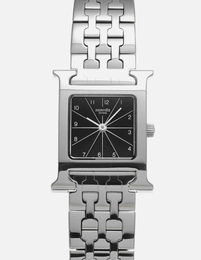 Heure H Stainless Steel Watch Ref HH1.210 Black Dial With Papers 2018 (1 of 5)