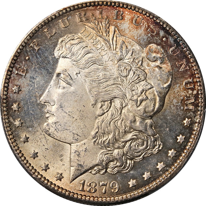 1879-S Rev 78 Morgan Silver Dollar PCGS MS64 Superb Eye Appeal (1 of 4)