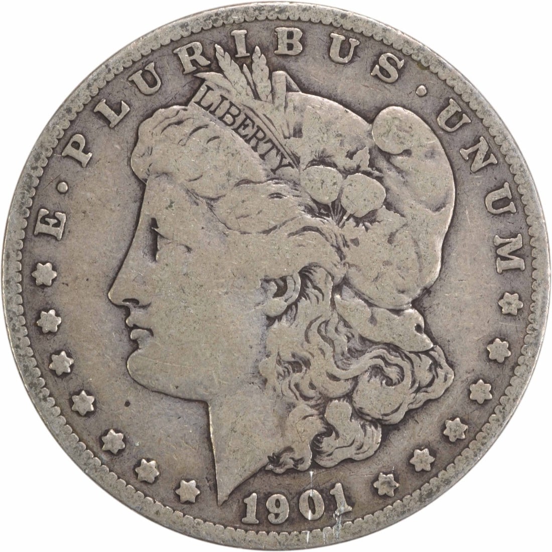 1901-S Morgan Silver Dollar VG Uncertified 90% Silver (1 of 2)