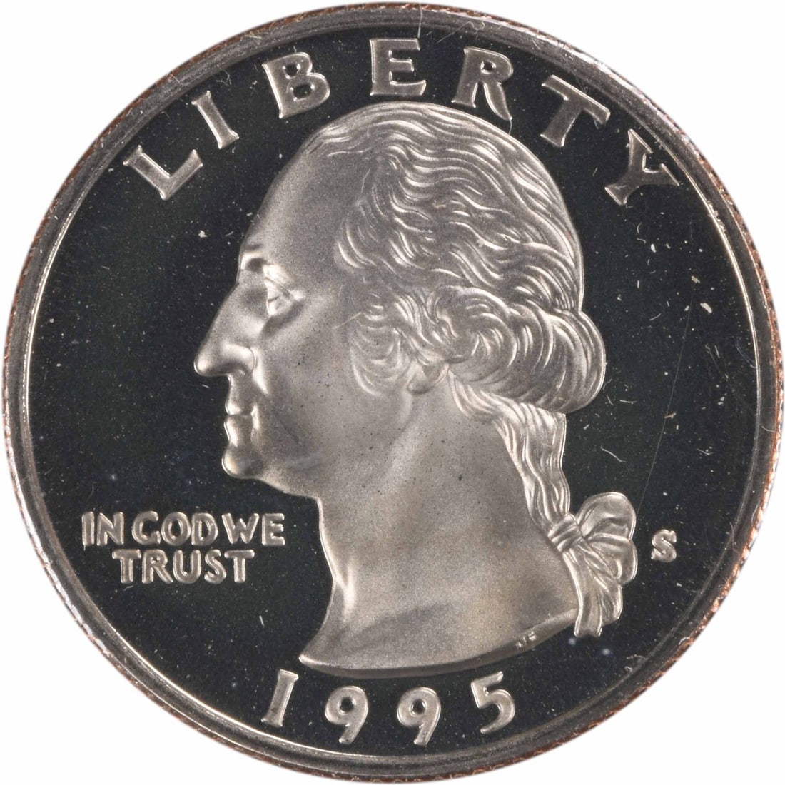 1995-S Washington Quarter DDO FS-101 Proof++ Uncertified Copper Coin (1 of 2)